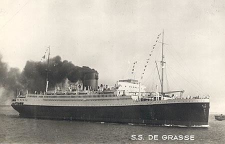 SS De Grasse De Grasse 1924 Empress of Australia Ocean Liner Postcards