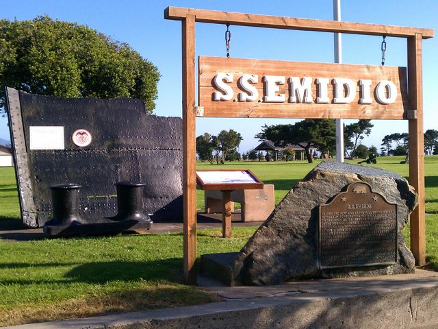 SS Emidio SS Emidio Memorial Crescent City CA World War II Memorials