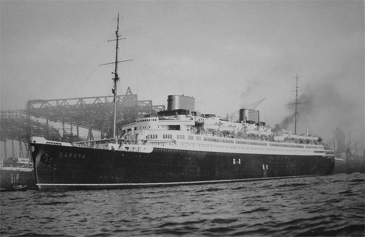 SS Europa (1928) Transport AP Photo Index