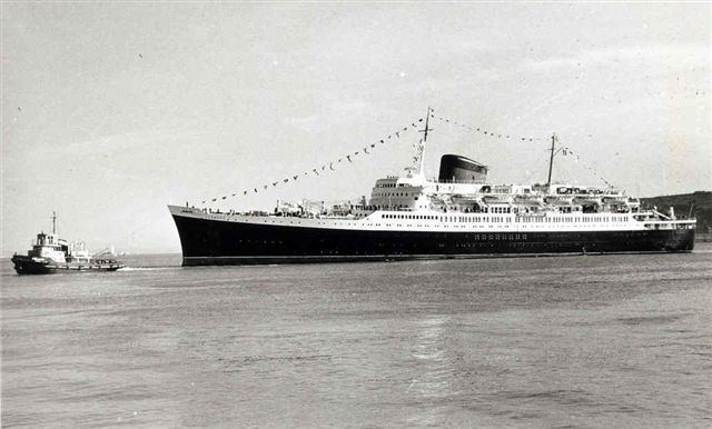 SS Flandre (1952) World Ship Society Port of New York Branch