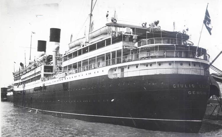 SS Giulio Cesare GIULIO CESARE PASSENGER SHIP 19211944 WRECK WRAK EPAVE WRACK PECIO