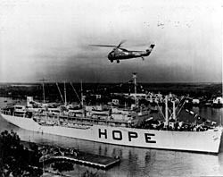 SS Hope Project HOPE Voyages of S S HOPE 19601974