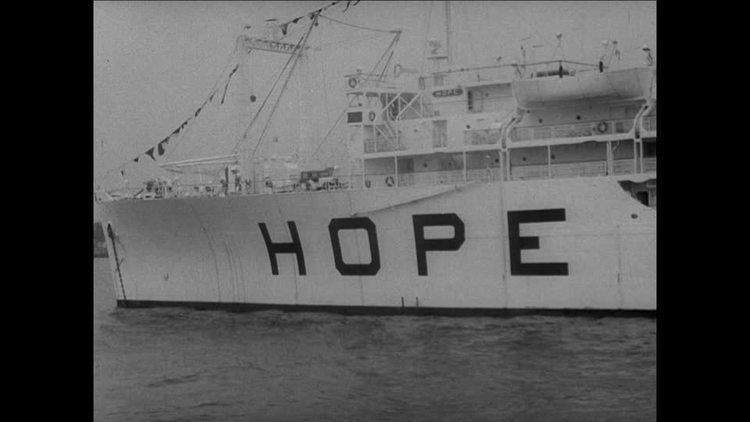 SS Hope SS Hope Hospital Ship New York City 1963 HD Stock Video 395