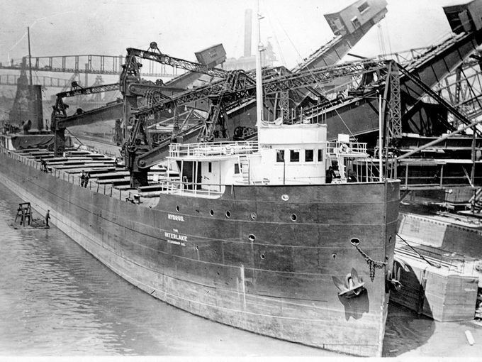 SS Hydrus The Hydrus shipwreck discovered in Lake Huron