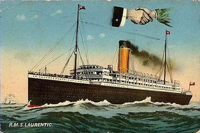 SS Laurentic (1908) SS Laurentic I of the White Star Line