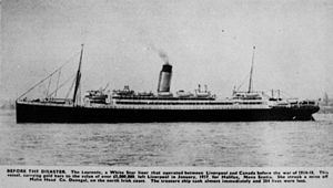 SS Laurentic (1908) SS Laurentic 1908 Wikipedia