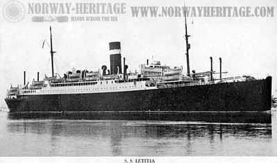 SS Letitia Letitia Anchor Line