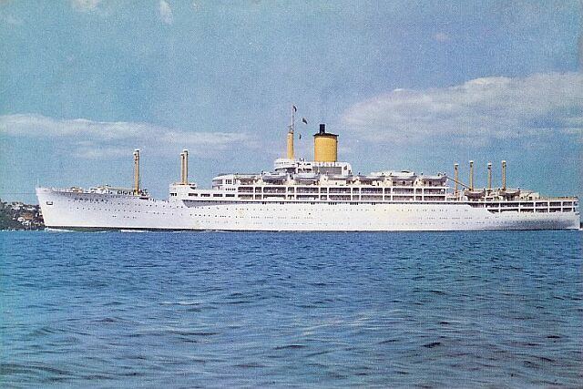 SS Oronsay (1950) wwwssmaritimecomoronsaywhitepcjpg