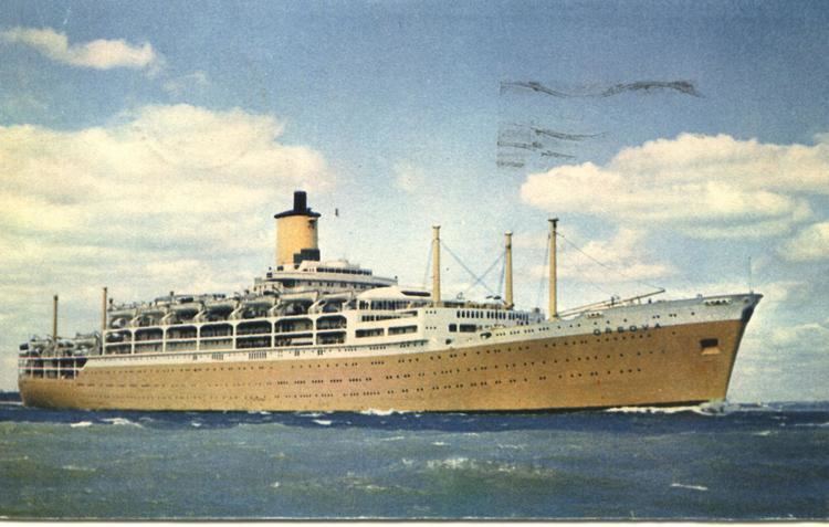 SS Orsova (1953) ORSOVA 1953 Passengers in History