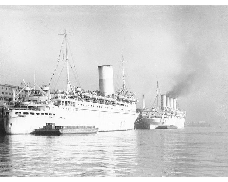 SS Pasteur (1938) TSS Pasteurart decoNORTH GERMAN LLOYD Cruising The Past