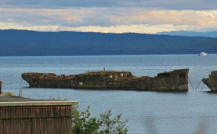 SS Peralta Floating Breakwater Concrete Ships of Powell River BC Flickr
