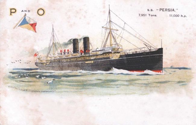 SS Persia (1900) Victims of the SS Persia39s sinking to be remembered 100 years on