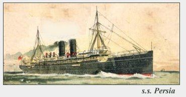 SS Persia (1900) Egypt of the Magiciansquot Sea Travel