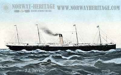 SS Persic Persic White Star Line