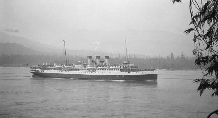SS Princess Kathleen (1924) SS quotPrincess Kathleenquot City of Vancouver Archives
