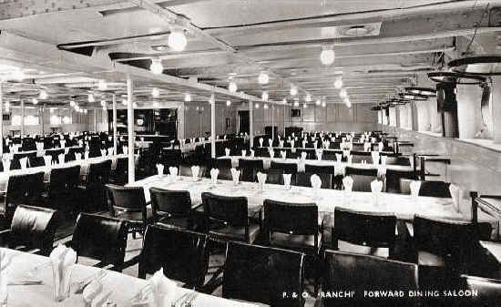 SS Ranchi Ranchi Forward Dining Saloon
