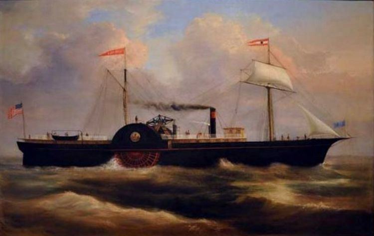 SS Republic (1853) Transportation