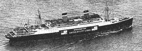 SS Washington Ten minutes to abandon ship SS Washington Meets UBoat