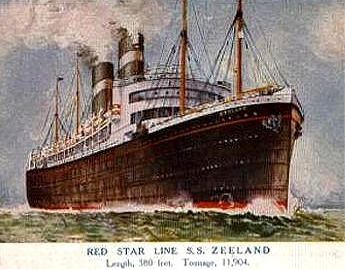 SS Zeeland (1900) The Ships