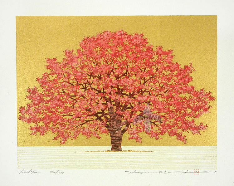 Sōsaku-hanga Japanese Sosaku Hanga Tree Prints