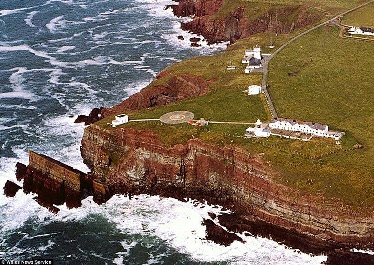 St. Ann's Head Lighthouse Britain39s most isolated street of five cottages boasting the best