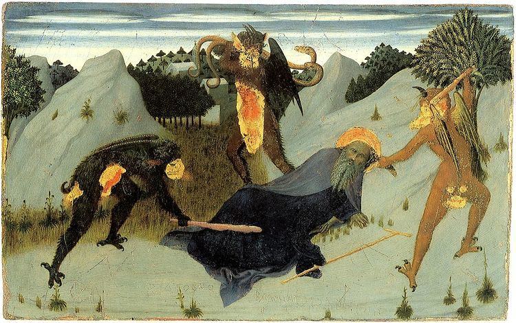St. Anthony Beaten by Devils