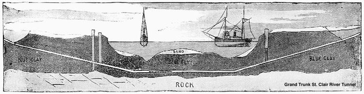 St. Clair Tunnel OilElectric A Tale of Two Tunnels St Clair River