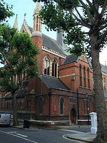St Cuthbert's, Earls Court httpsuploadwikimediaorgwikipediacommonsthu