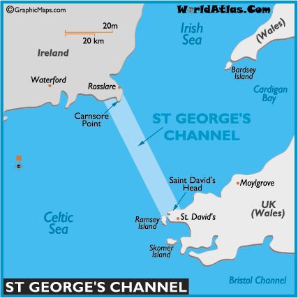St George's Channel Map of St George39s Channel St George39s Channel Map Location