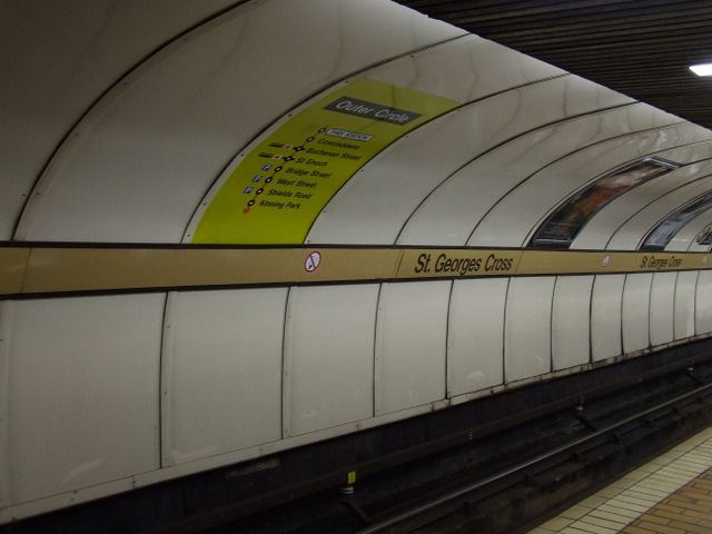 St George's Cross subway station