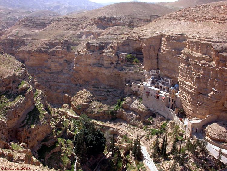 St. George's Monastery, Wadi Qelt St George Monastery Wadi Kelt 10MAR07 1 Mapionet