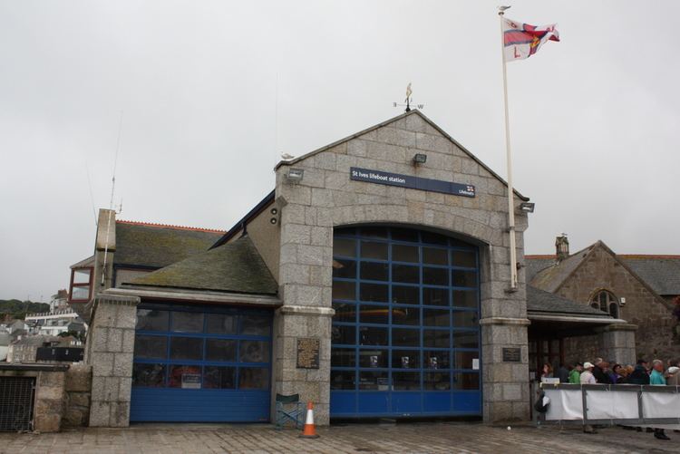 St Ives Lifeboat Station Panoramio Photo of RNLI St Ives lifeboat station