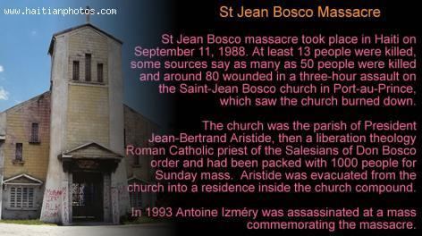 St. Jean Bosco massacre wwwhaitianphotoscomspafilesspaalbumpic279