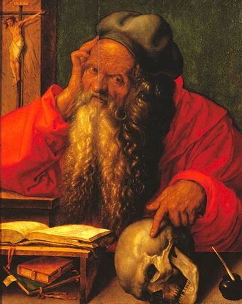 St. Jerome in His Study (Dürer, 1521) httpsuploadwikimediaorgwikipediacommonsthu
