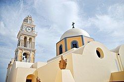 St. John the Baptist Cathedral, Santorini httpsuploadwikimediaorgwikipediacommonsthu