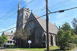 St. John's Episcopal Church and Rectory (Monticello, New York) httpsuploadwikimediaorgwikipediacommonsthu