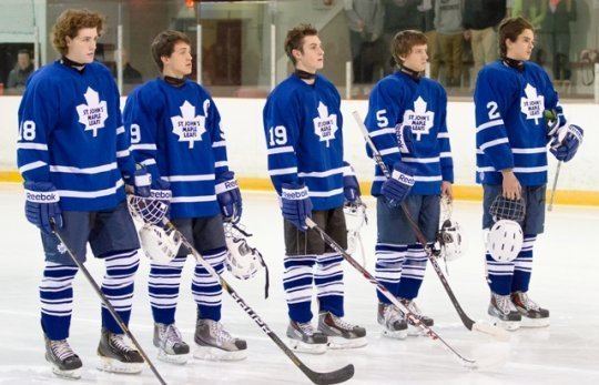 St. John's Maple Leafs Newfoundland Major Midget Hockey League powered by GOALLINEca