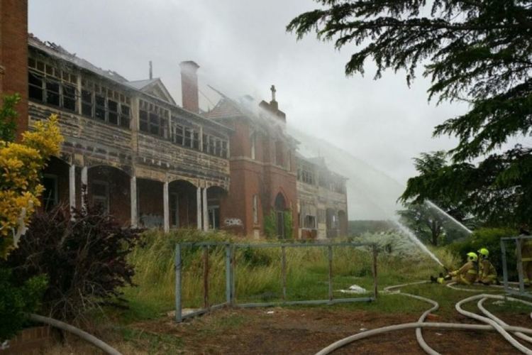 St. John's Orphanage St John39s Orphanage in Goulburn damaged in fire roof partially