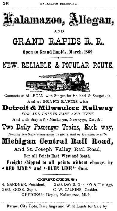 St. Joseph Valley Railroad (1848–69)