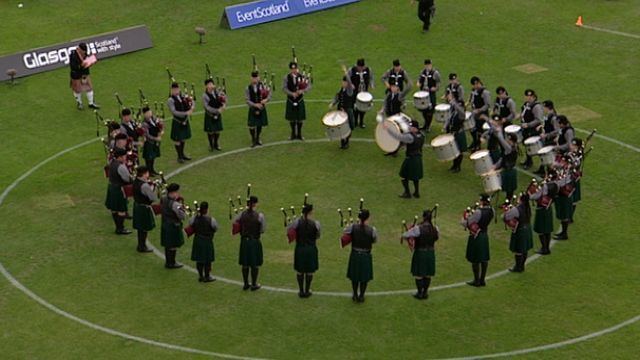 St. Laurence O'Toole Pipe Band BBC Music World Pipe Band Championships 2010 St Laurence O