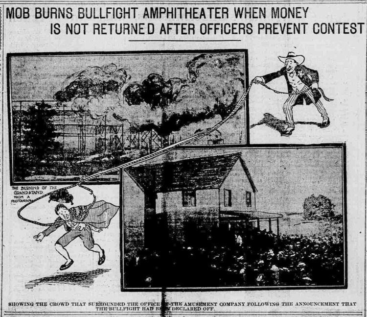 St. Louis bullfight riot