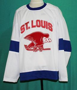 St. Louis Eagles ST LOUIS EAGLES RETRO HOCKEY JERSEY 1930 style NEW SEWN ANY SIZE