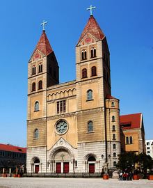 St. Michael's Cathedral, Qingdao httpsuploadwikimediaorgwikipediacommonsthu
