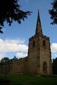 St Michael's Church, Stretton en le Field httpsuploadwikimediaorgwikipediacommonsthu