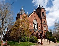St. Patrick's Church (Eau Claire, Wisconsin) httpsuploadwikimediaorgwikipediacommonsthu