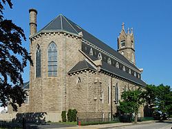 St. Patrick's Church (Fall River, Massachusetts) httpsuploadwikimediaorgwikipediacommonsthu
