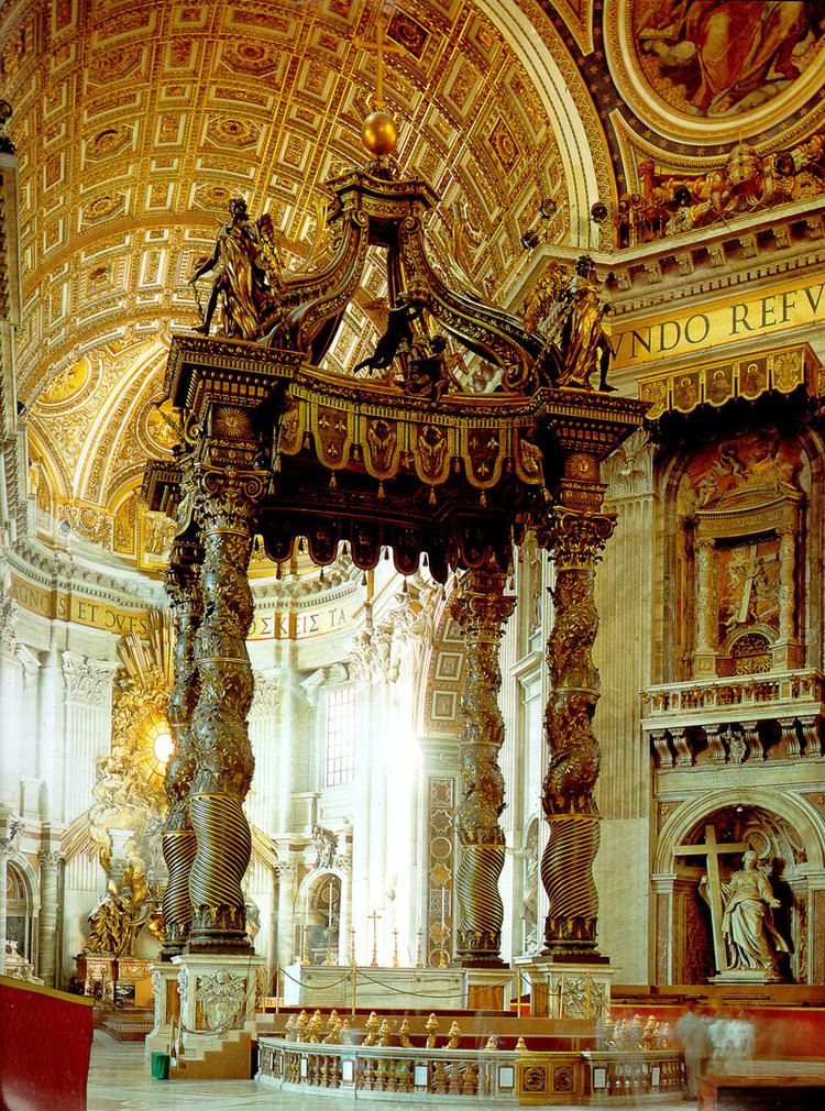 St. Peter's Baldachin St Peter39s Papal Altar amp Baldacchino