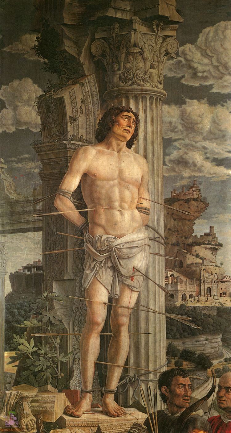 St. Sebastian (Mantegna) mantegna 049 st sebastian 1480 Mantegna Andrea c 1431
