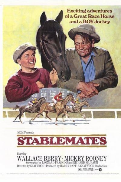 Stablemates Stablemates 1938 Sam Wood Wallace Beery Mickey Rooney Arthur