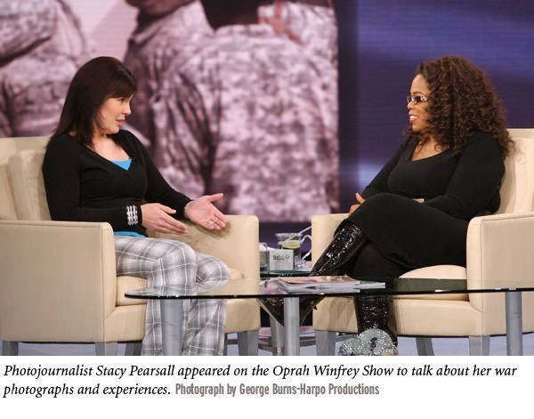 Stacy Pearsall Photojournalist Stacy Pearsall Guest On Oprah Winfrey Show NPPA